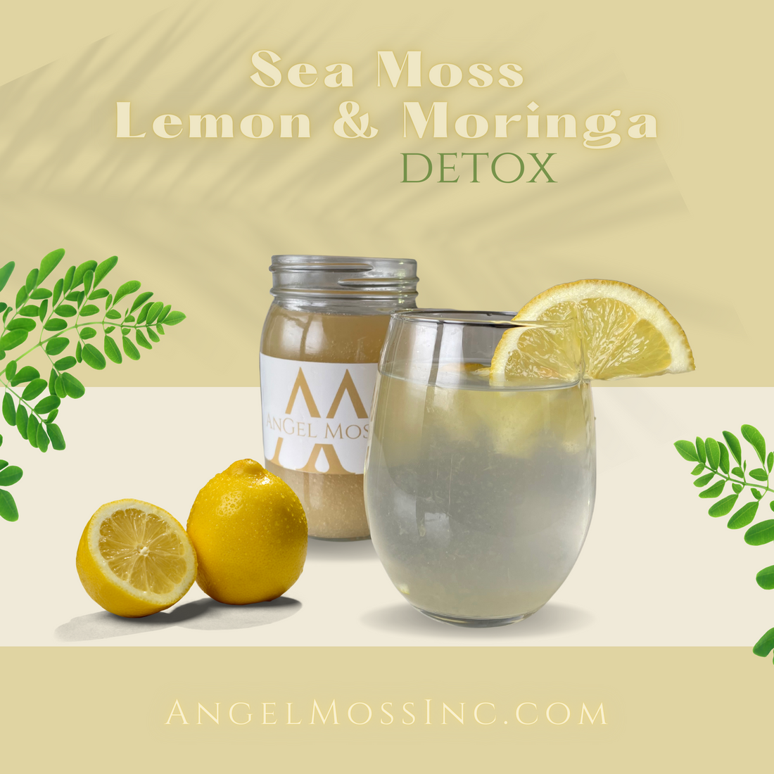 Sea Moss, Lemon, & Moringa Immunitea Detox