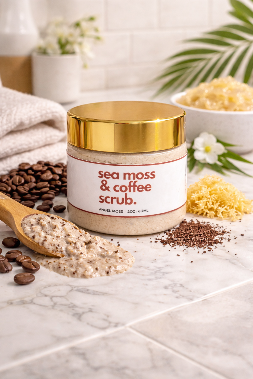 Sea Moss & Coffee Scrub