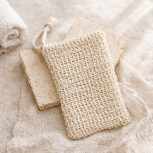 Sisal Soap Pouch